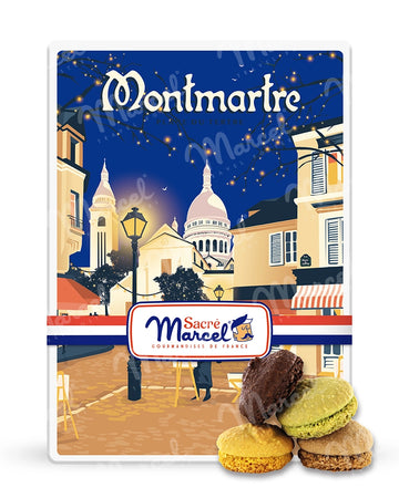Boîte métal "Montmartre" | Sacré Marcel