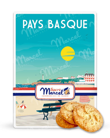 Boîte métal "Pays Basque" | Sacré Marcel