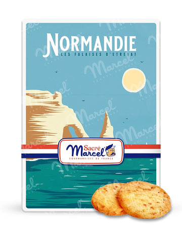 Boîte métal "Falaise de Normandie" | Sacré Marcel