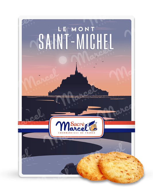 "Mont Saint-Michel" metal box | Sacré Marcel