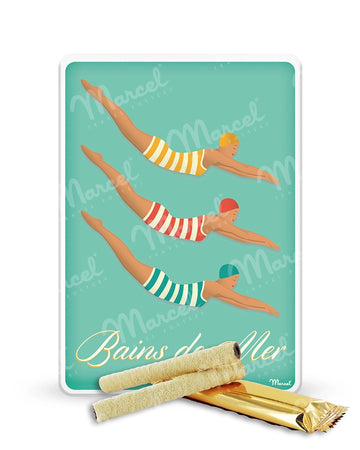 Petite Boîte métal "Bain de Mer" | Sacré Marcel