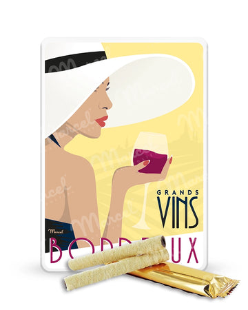Petite Boîte métal "Vins de Bordeaux" | Sacré Marcel