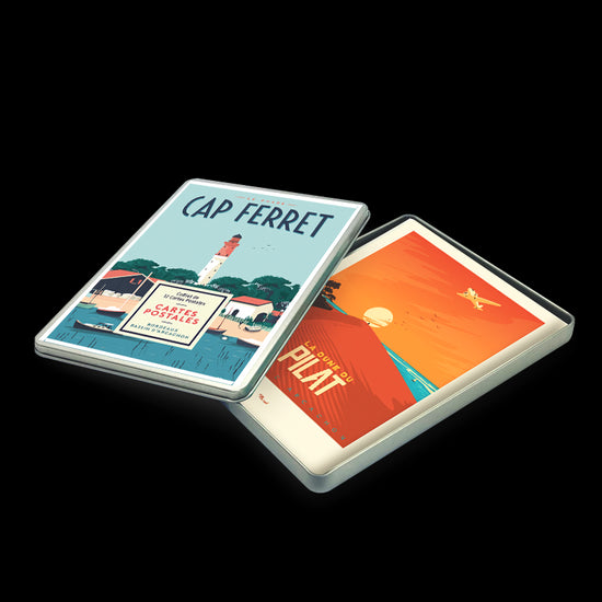 COFFRET CARTES POSTALES CAP-FERRET / BASSIN D'ARCACHON