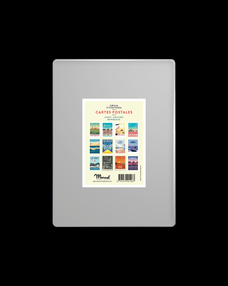 COFFRET CARTES POSTALES SAINT-EMILION / BORDEAUX