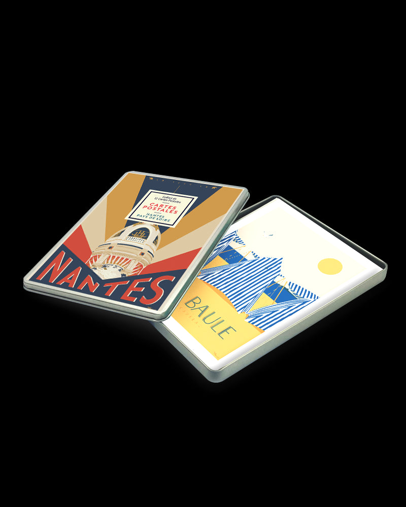 COFFRET CARTES POSTALES NANTES / PAYS DE LOIRE
