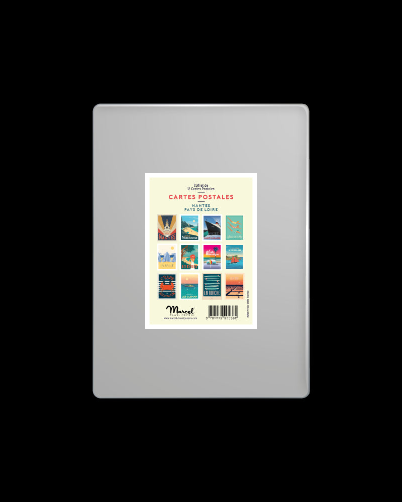 COFFRET CARTES POSTALES NANTES / PAYS DE LOIRE