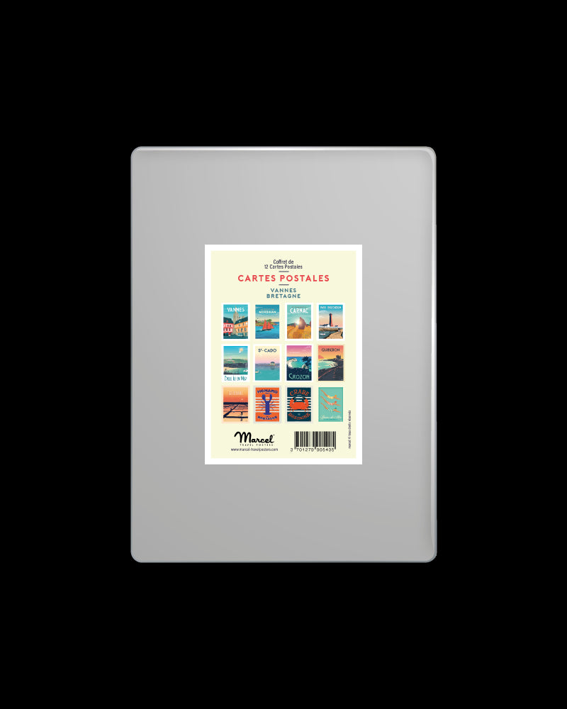 COFFRET CARTES POSTALES VANNES / BRETAGNE