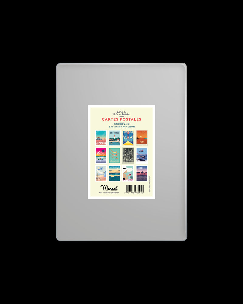 COFFRET CARTES POSTALES BORDEAUX / BASSIN D'ARCACHON