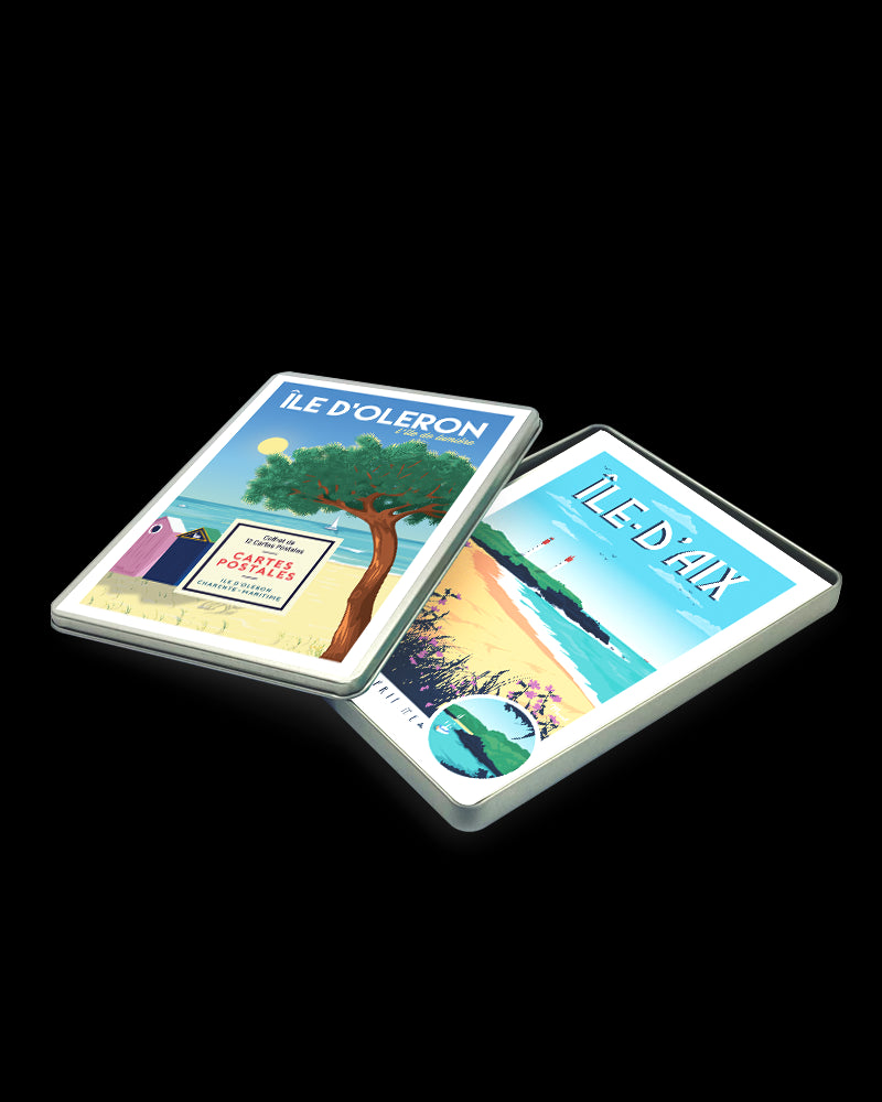 COFFRET CARTES POSTALES ÎLE D’OLERON / CHARENTE MARITIME