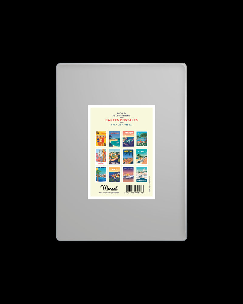 COFFRET CARTES POSTALES "French Riviera"