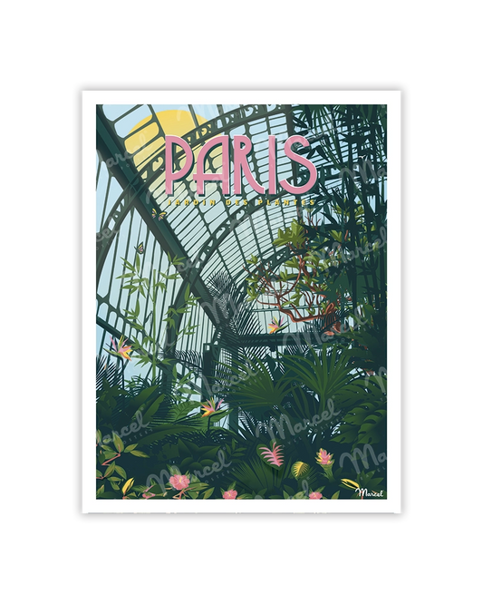 Carte Postale PARIS "Jardin des plantes"