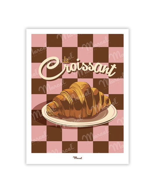 Carte postale Travel Color "Croissant" 2