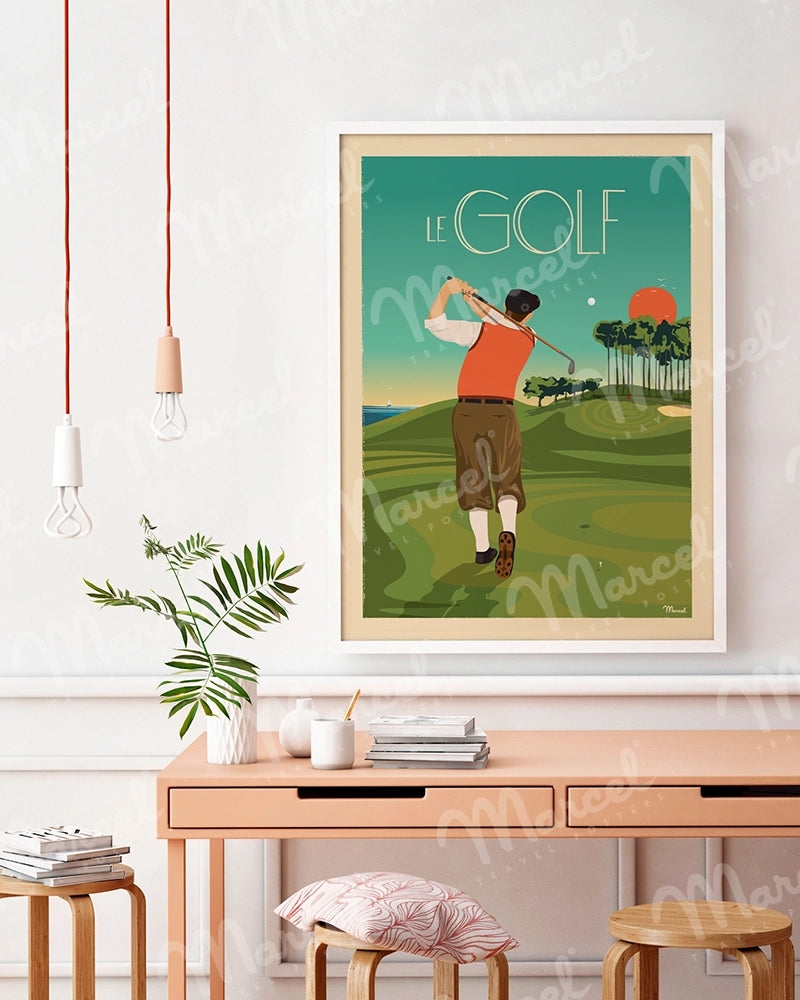 Affiche "Le Golf"