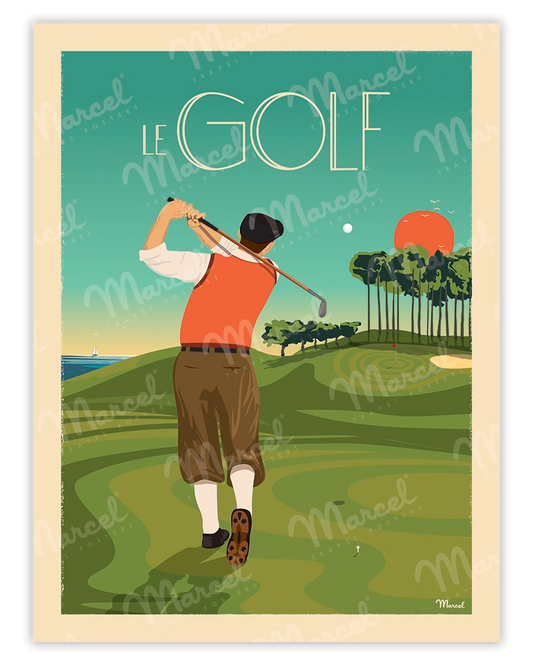 Affiche "Le Golf"