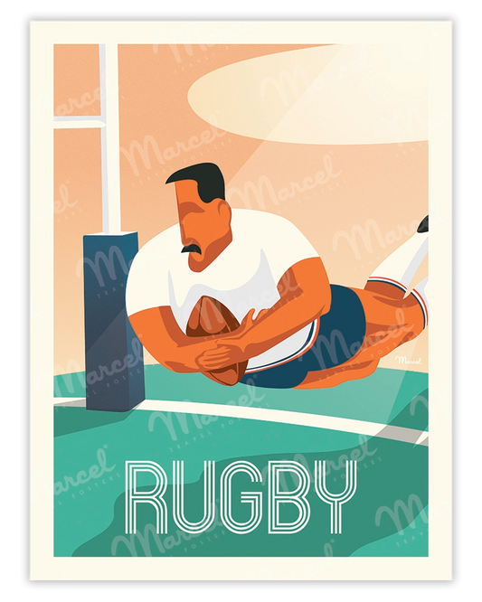 "Rugby" poster