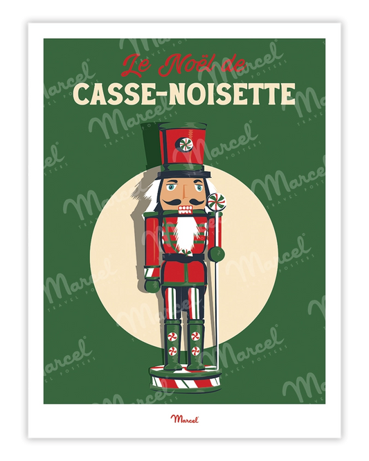 Affiche Travel Color "Le Noël de Casse-Noisette"