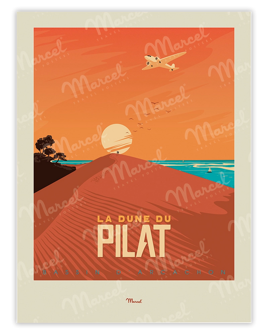 ARCACHON BASIN poster "Dune du Pilat"
