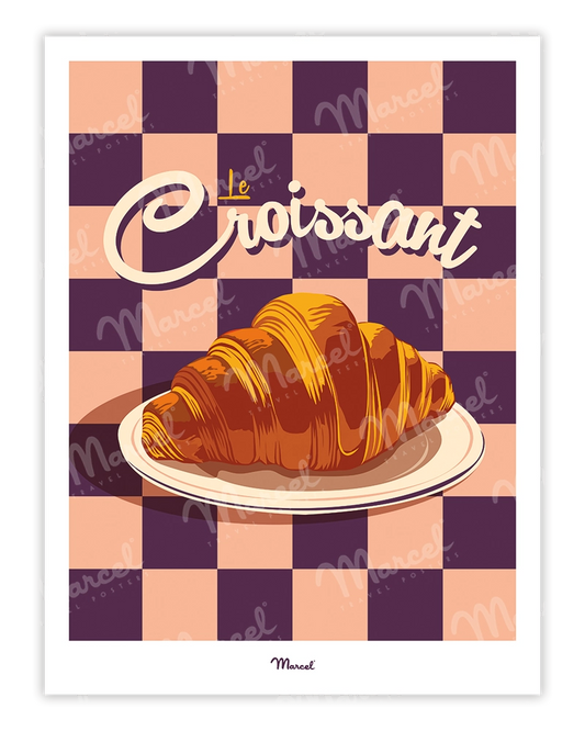 Affiche Travel Color "Croissant" 2