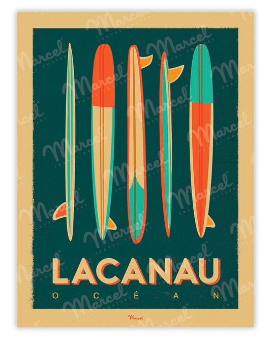 LACANAU OCEAN “Surfboards” poster