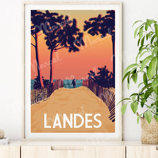 Affiche "Secret Landes"