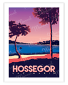 Affiche HOSSEGOR "Lac Marin"