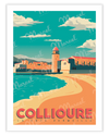 COLLIOURE poster "The Vermilion Coast"