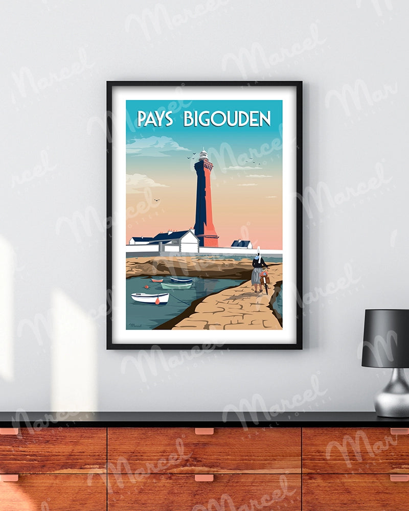 Affiche PAYS BIGOUDEN