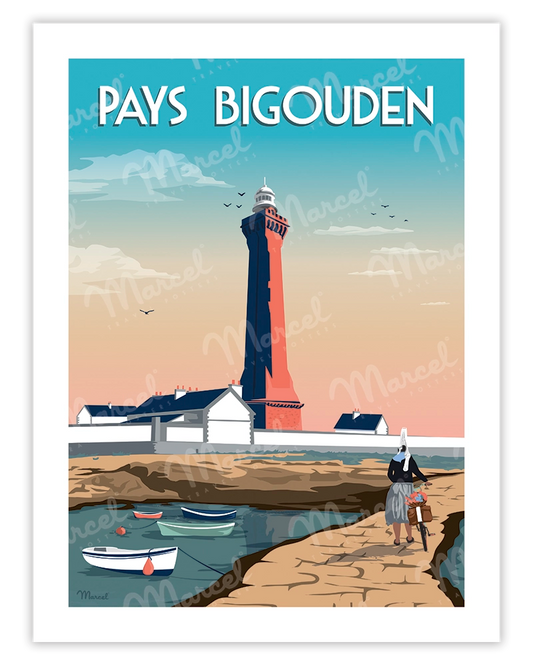 Affiche PAYS BIGOUDEN