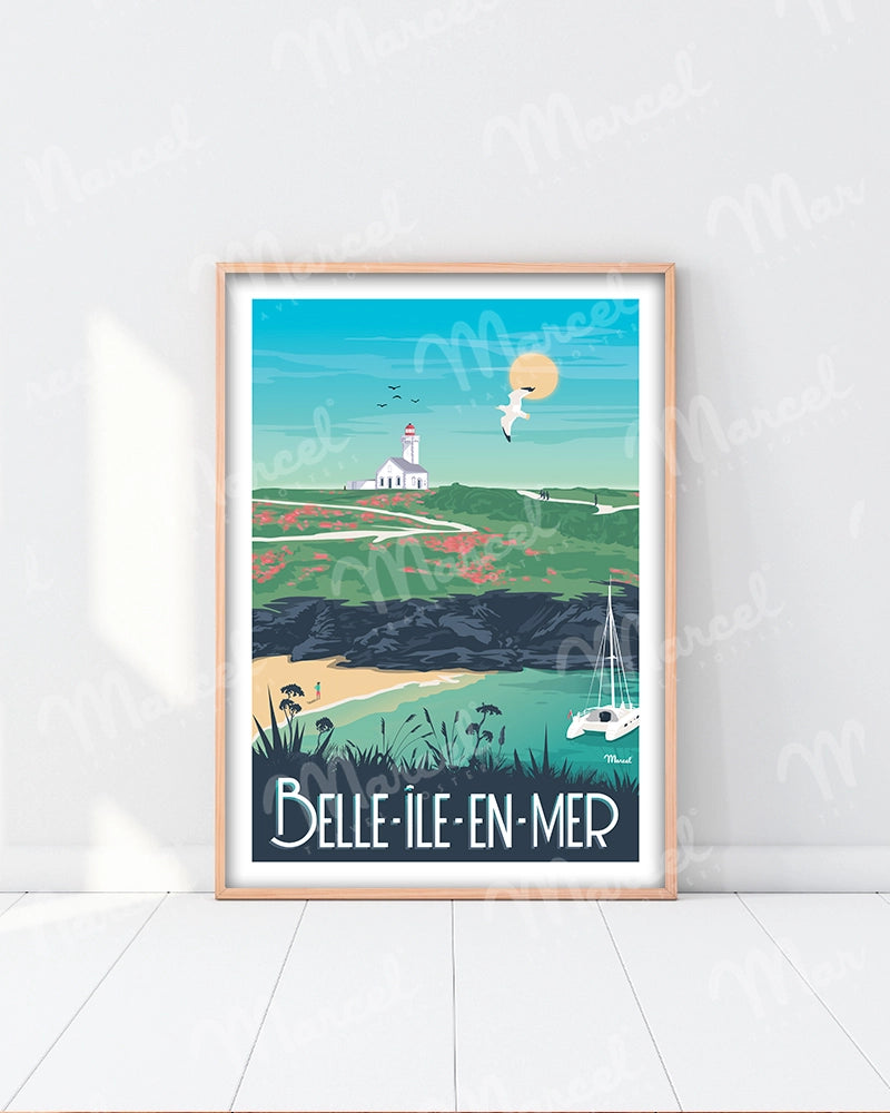 Affiche BELLE-ÎLE-EN-MER