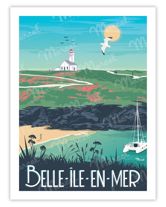 Affiche BELLE-ÎLE-EN-MER