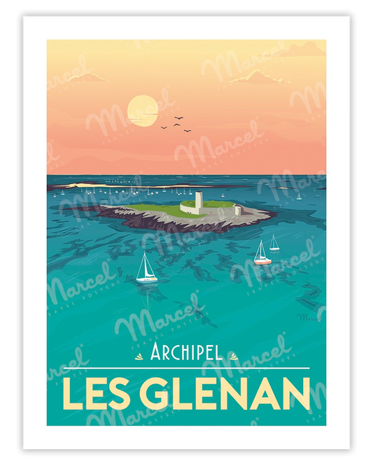 Poster ARCHIPELAGO LES GLENAN