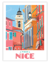 Affiche NICE "Le Vieux NICE"