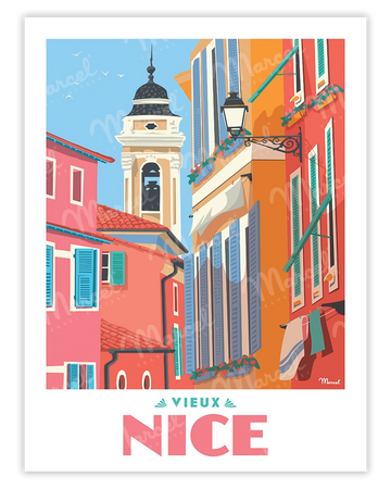 Affiche NICE "Le Vieux NICE"