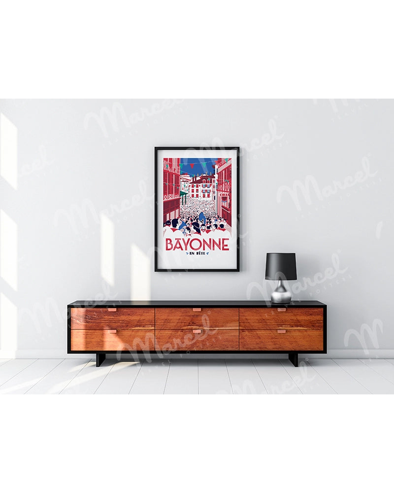 Affiche "BAYONNE en Fête"
