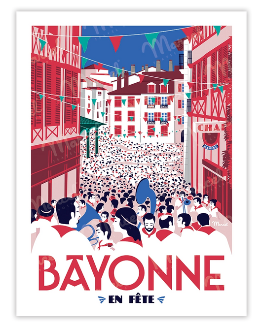 Affiche "BAYONNE en Fête"