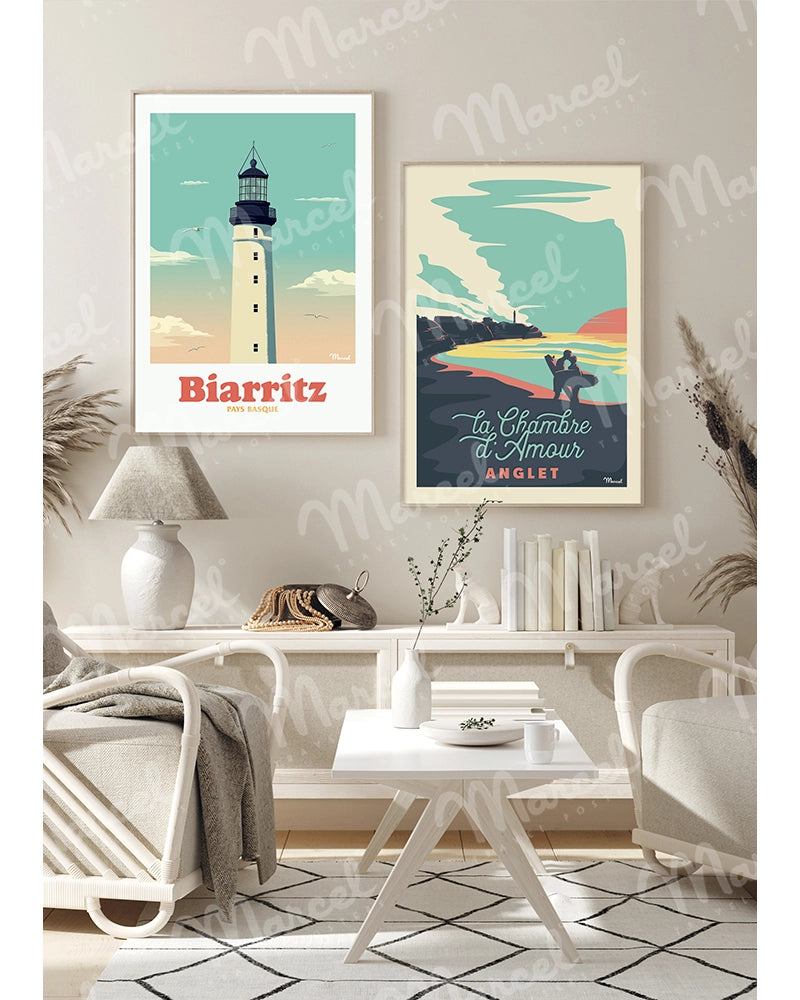 Affiche ANGLET "Chambre d'Amour"