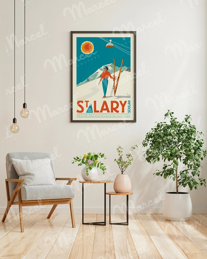 Affiche SAINT-LARY "60 ans"
