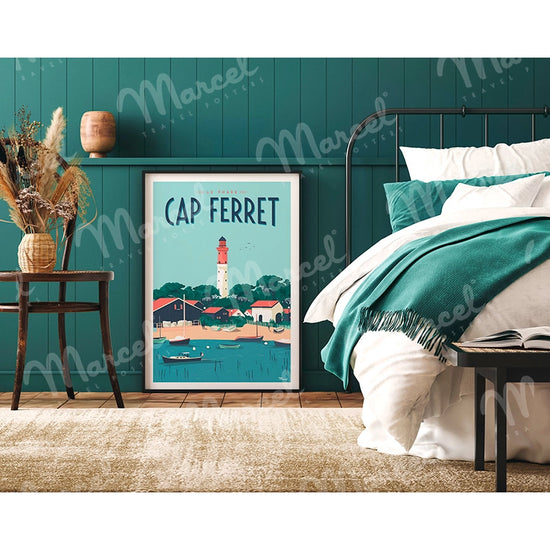 Affiche CAP FERRET "Le Phare"