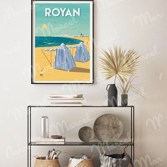 Affiche ROYAN "Côte Atlantique"