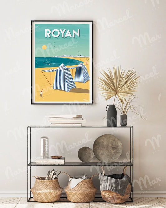 Affiche ROYAN "Côte Atlantique"