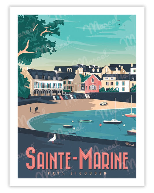Affiche SAINTE-MARINE