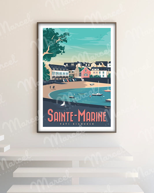 Affiche SAINTE-MARINE