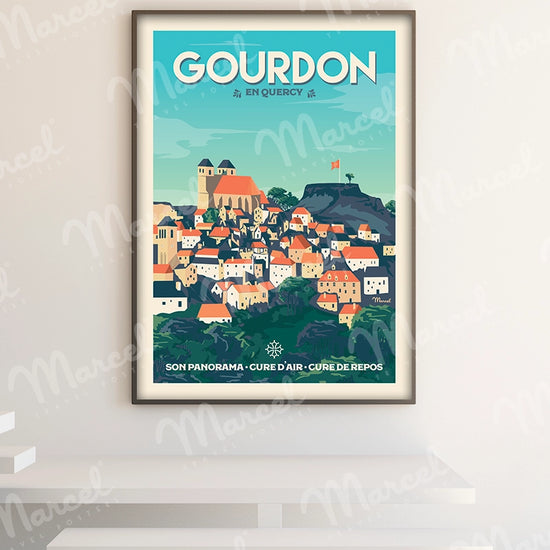 Affiche GOURDON