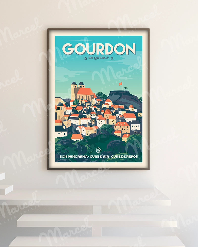 Affiche GOURDON