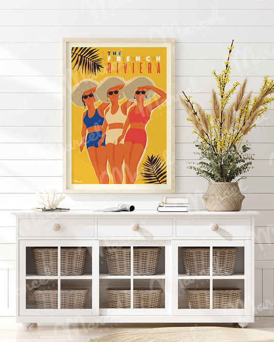 Affiche "The French Riviera"