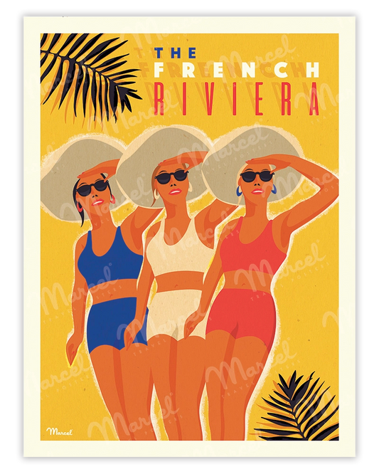 "The French Riviera" poster