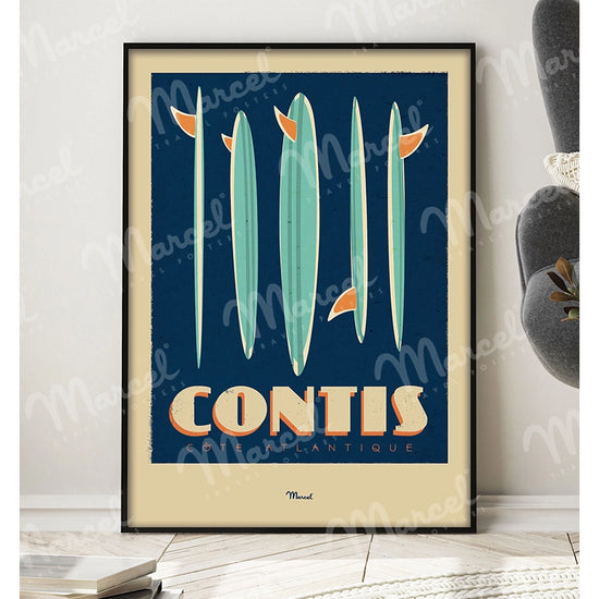 Affiche CONTIS "Le Phare"