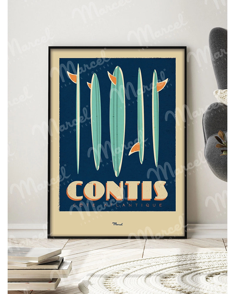 Affiche CONTIS "Le Phare"