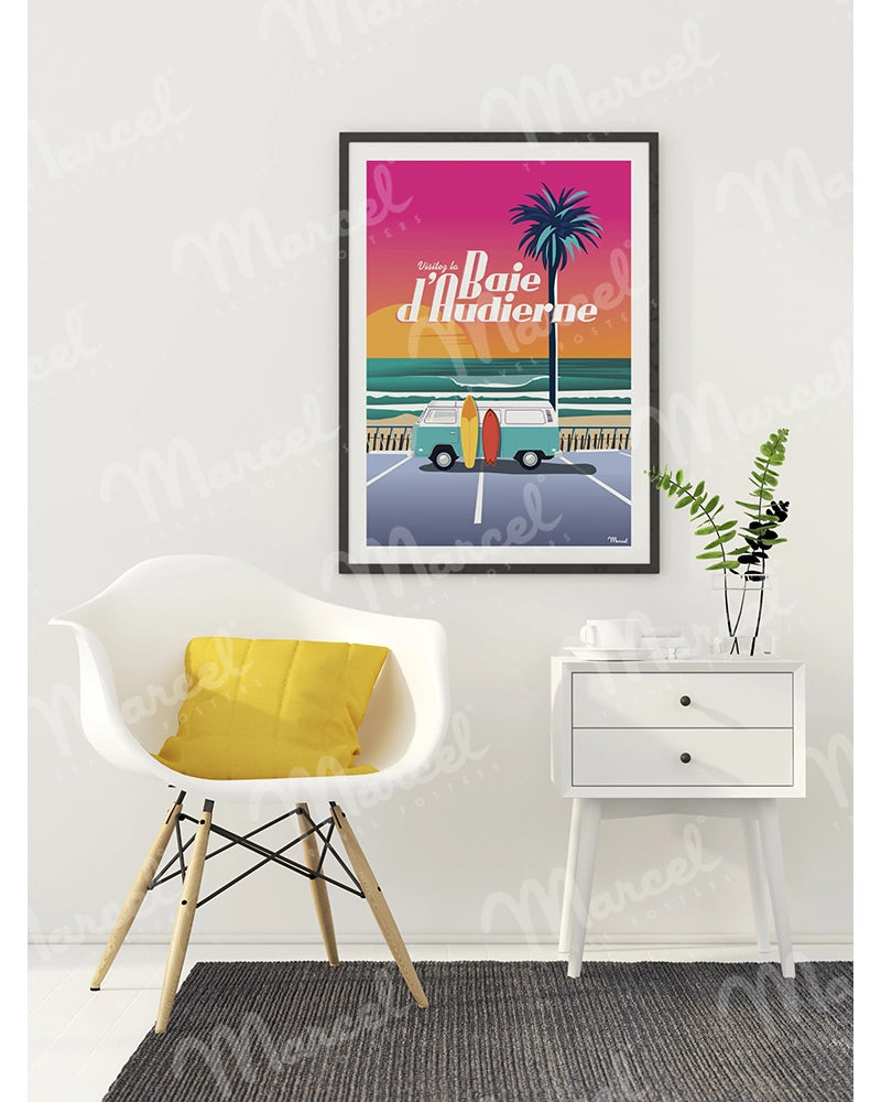 Affiche "Baie d'AUDIERNE"