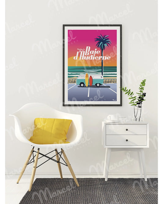 Affiche "Baie d'AUDIERNE"